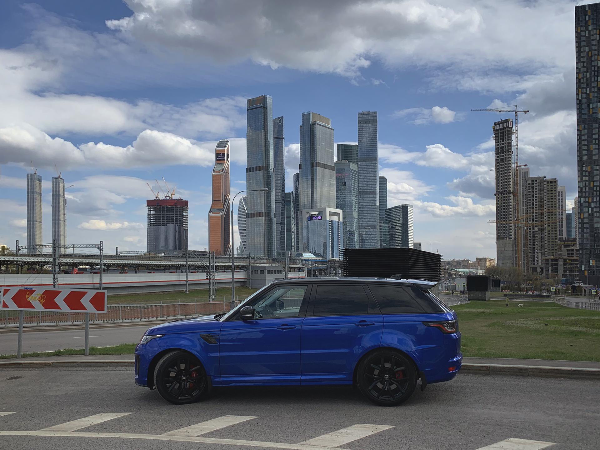 Концентрат: тест Range Rover Sport SVR